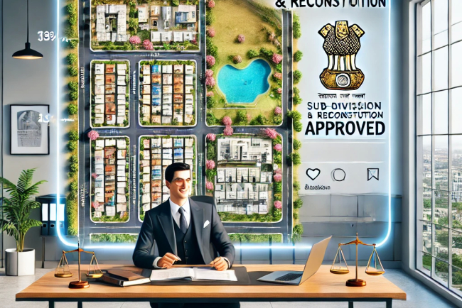 Sub Division and Reconstitution Lawyer in Jaipur