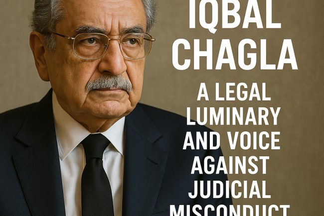 Iqbal Chagla: A Legal Luminary and Voice Against Judicial Misconduct