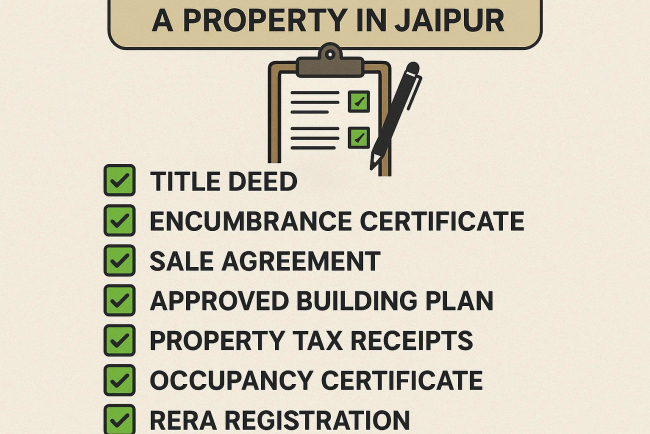 Legal Checklist Before Buying a Property in Jaipur